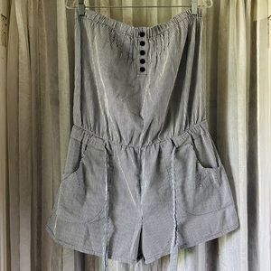 Cutest striped romper EVER! Size L
